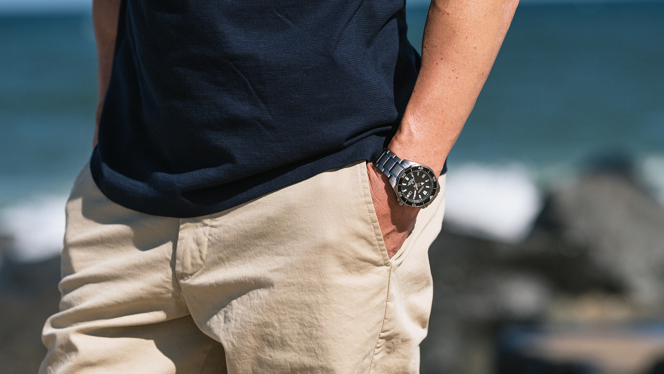 Citizen pro diver titanium on sale